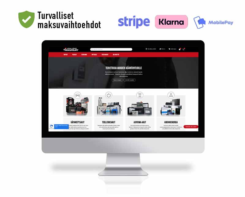 tilaa akku verkkokauppa